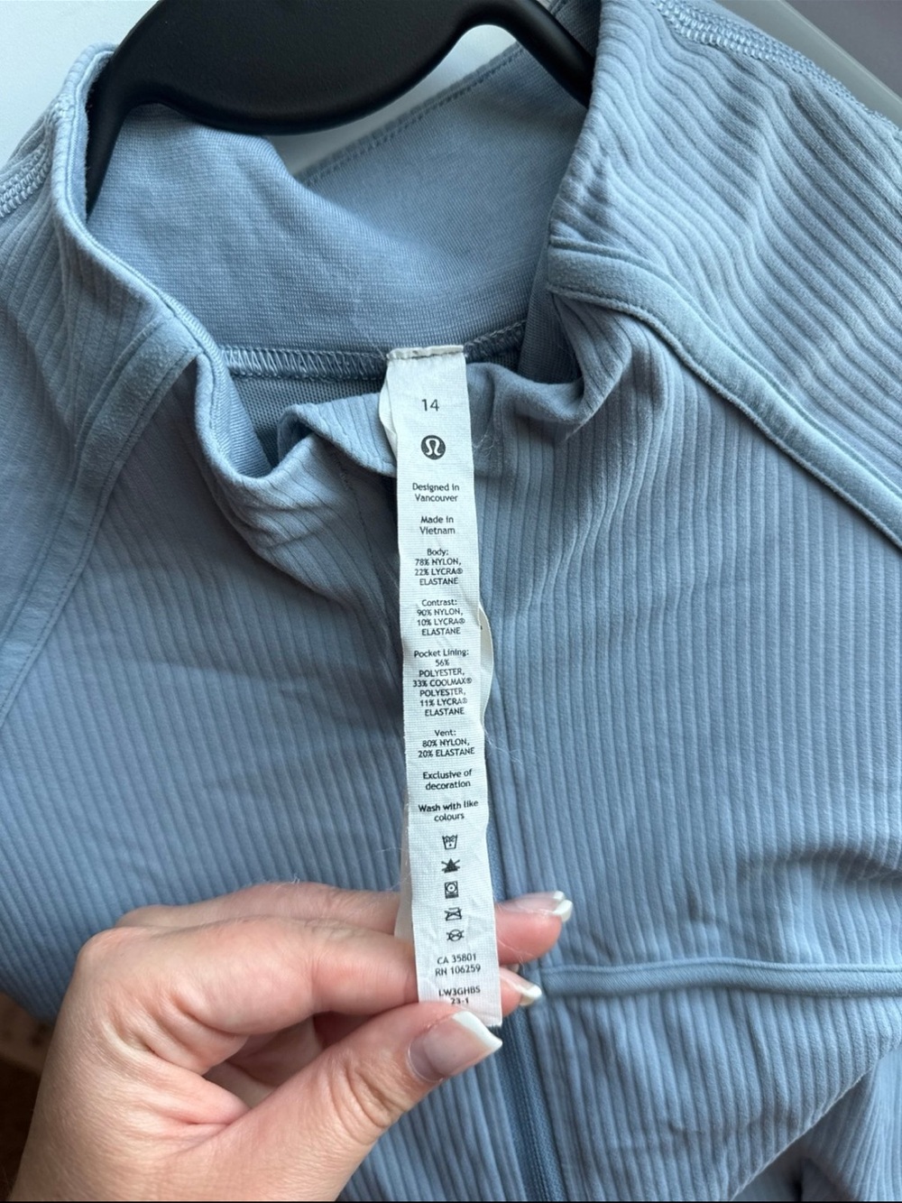Cropped Define Jacket *Ribbed Nulu - Picture 8 of 10
